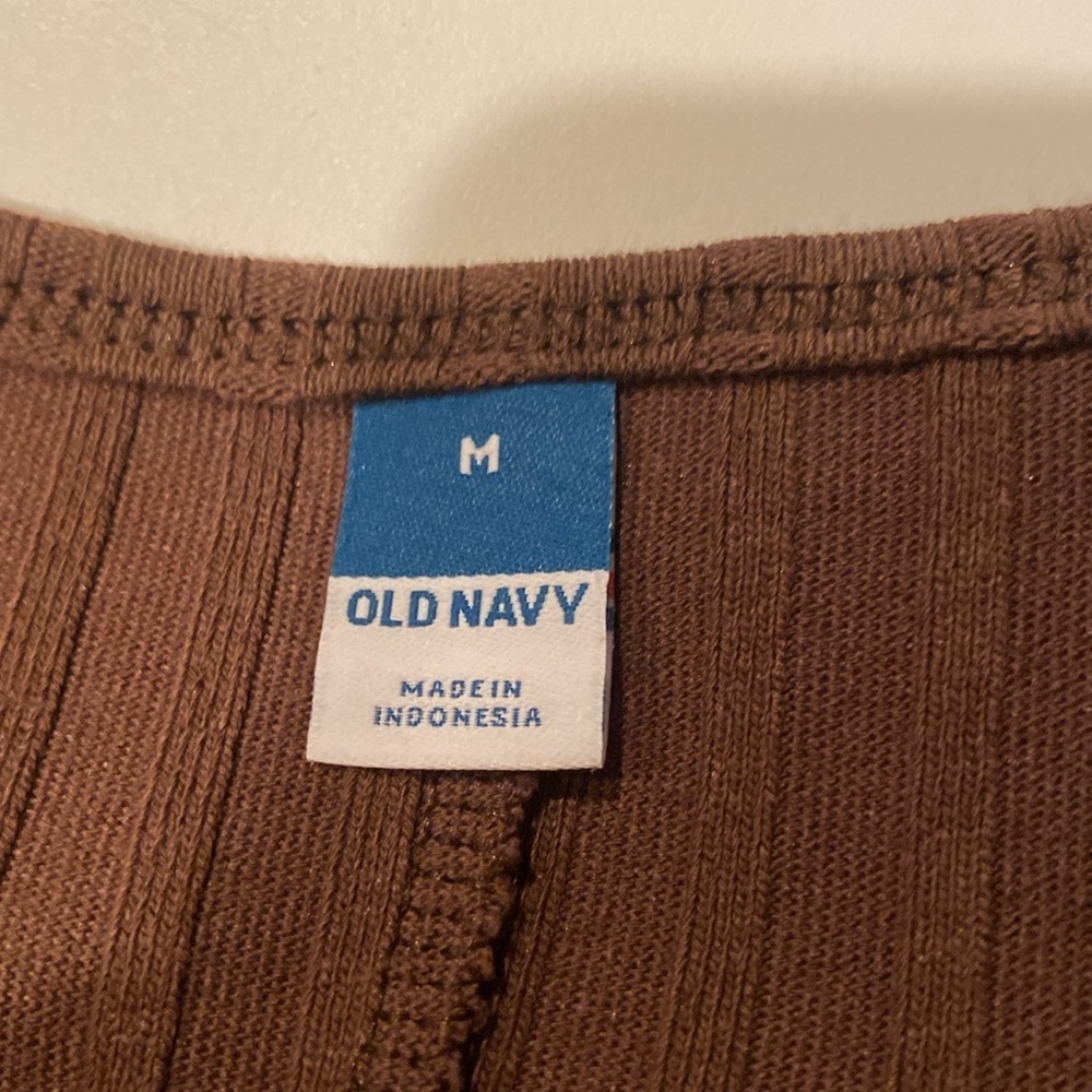 Medium Old navy brown tank dresss - Picture 3 of 4